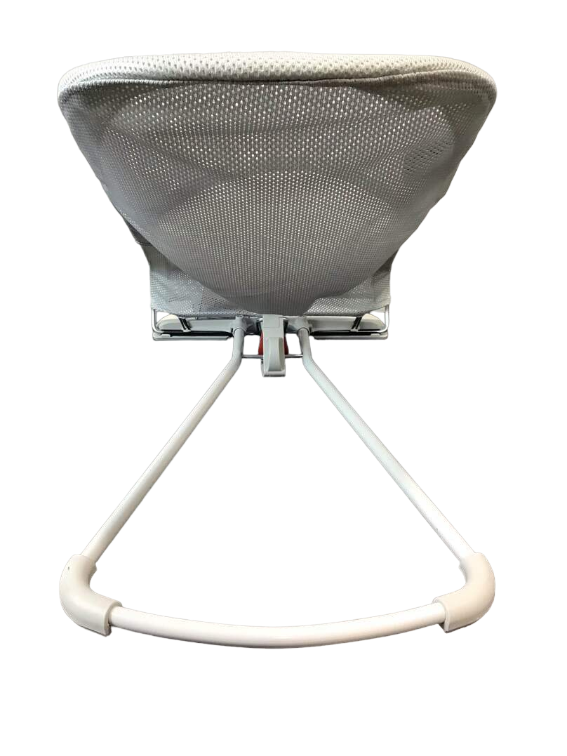  BabyBjorn Bouncer Balance, Silver White Mesh, Light Gray Frame