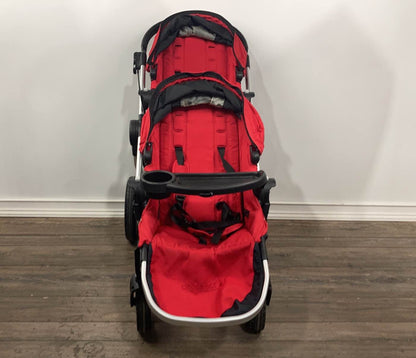  Baby Jogger City Select Double Stroller, 2015, Red