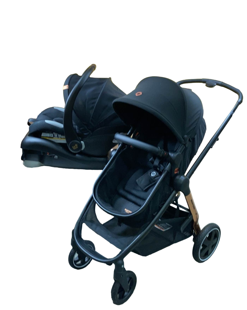  Maxi-Cosi Zelia2 Luxe Travel System, Dark Ember, 2023