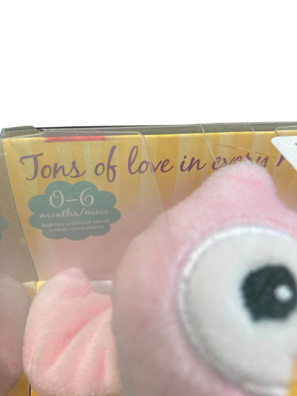  WubbaNub Pacifier, Pink Owl