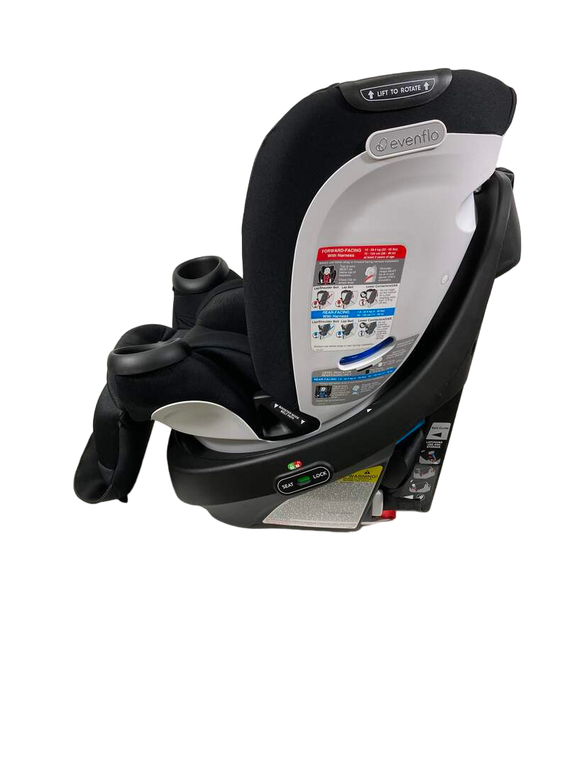 Evenflo Gold Revolve 360 Extend All-in-one Rotational Car Seat With SensorSafe, Onyx, 2023