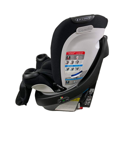  Evenflo Gold Revolve 360 Extend All-in-one Rotational Car Seat With SensorSafe, Onyx, 2023