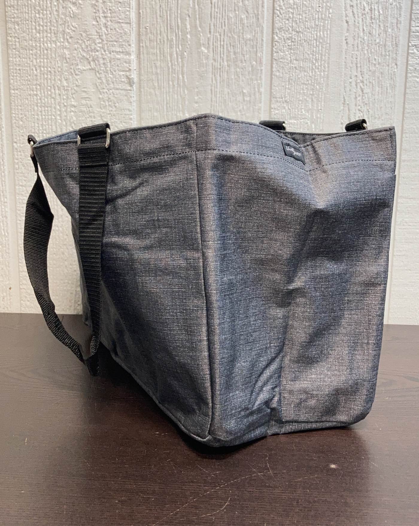  Thirty-one Everyday Essentials Tote Charcoal Crosshatch, Charcoal