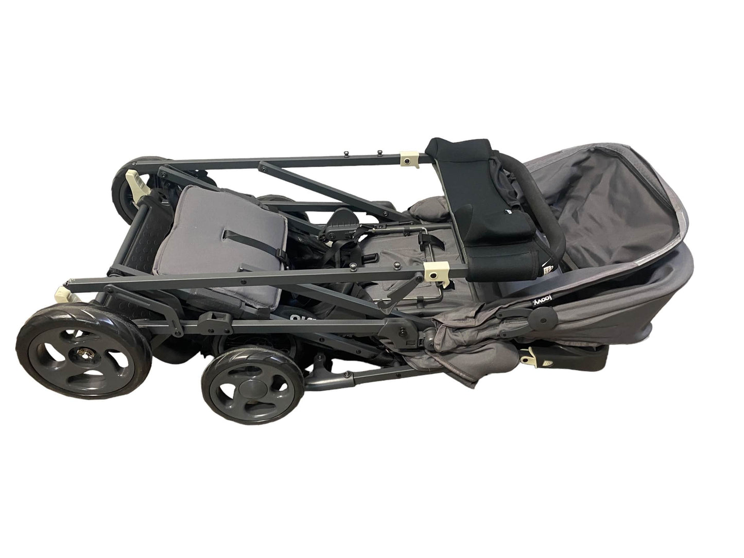  Joovy Caboose Ultralight Graphite Stroller, Charcoal, 2021