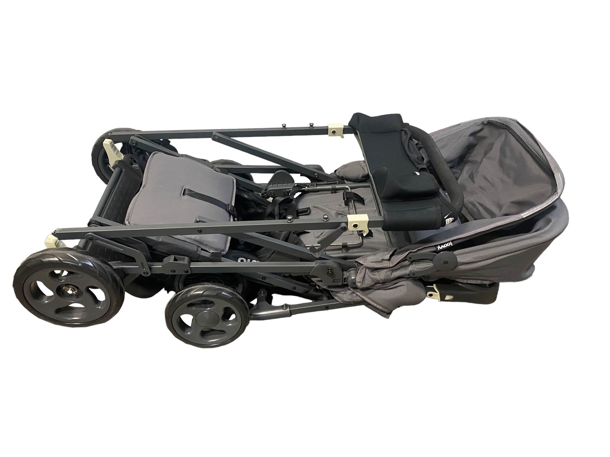  Joovy Caboose Ultralight Graphite Stroller, Charcoal, 2021