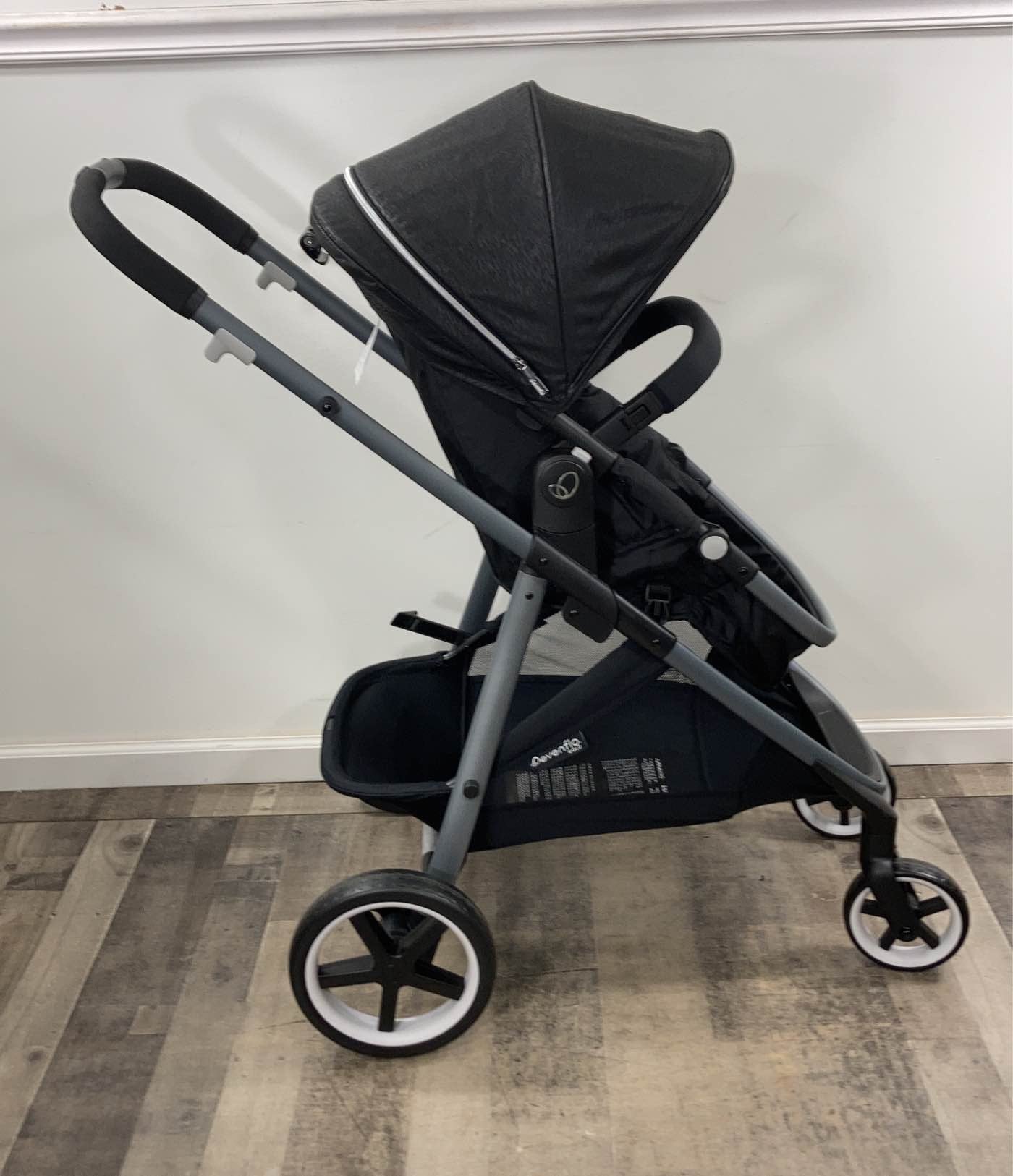  Evenflo Shyft Stroller, 2021, Moonstone Grey