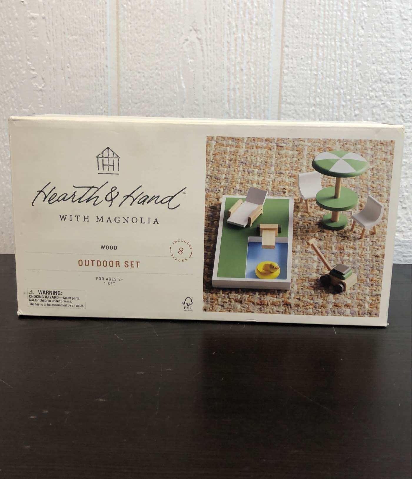  Hearth & Hand Dollhouse Accessories, Toy Outdoor