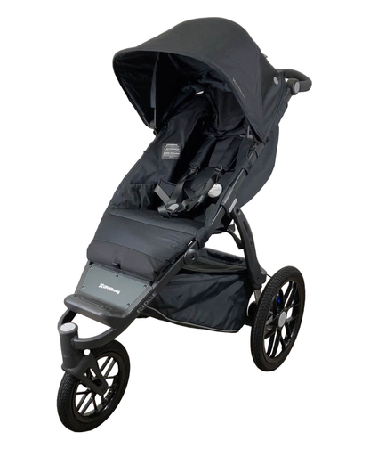  UPPAbaby RIDGE Jogging Stroller, Jake (Black), 2023