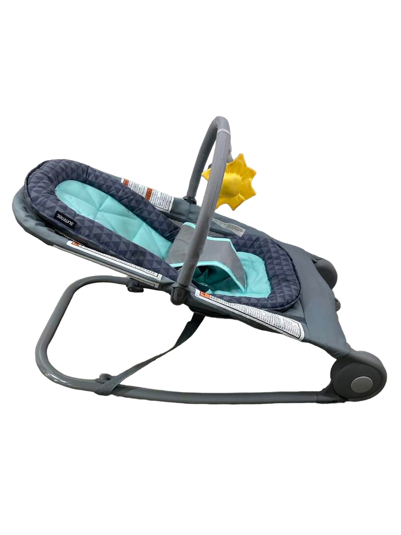  Summer Infant 2-in-1 Baby Bouncer And Rocker Duo, Black