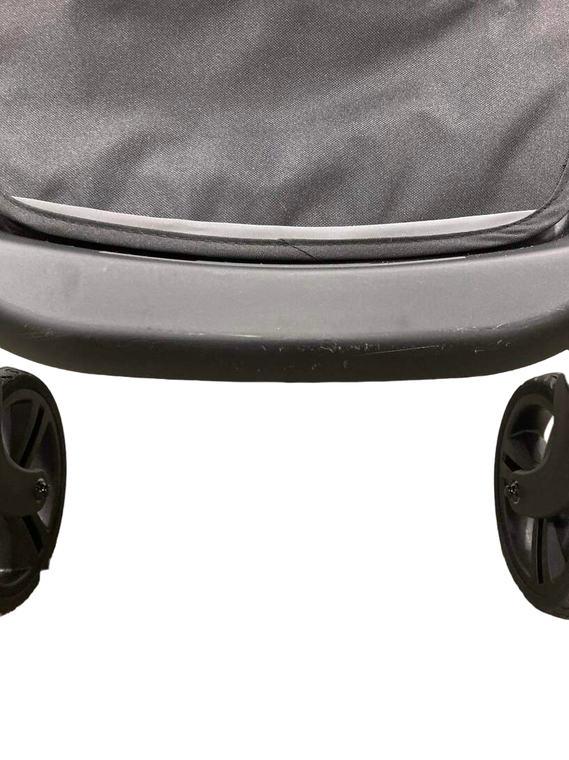  Mockingbird Single To Double Stroller, 2023, Silver With Penny Leather, Windowpane, Black