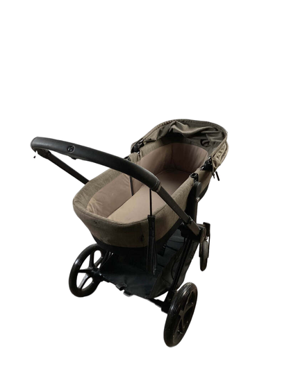  Cybex Priam 3 Frame With Carry Cot, Black
