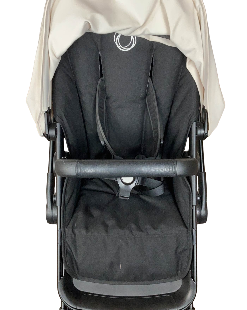  Bugaboo Fox 2 Stroller, 2021, Black-Fresh White