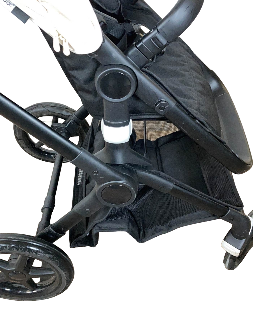  Bugaboo Fox 2 Stroller, 2021, Black-Fresh White