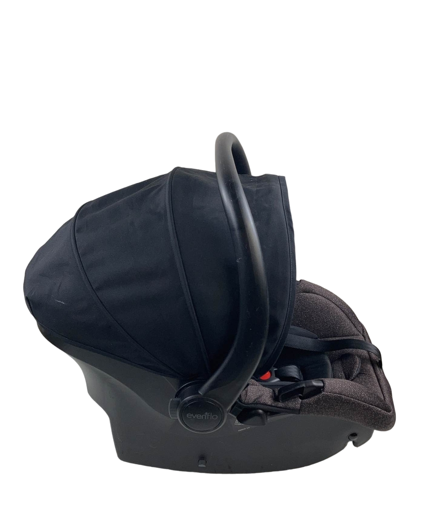  Evenflo Pivot Modular Travel System Stroller, 2022, Casual Grey