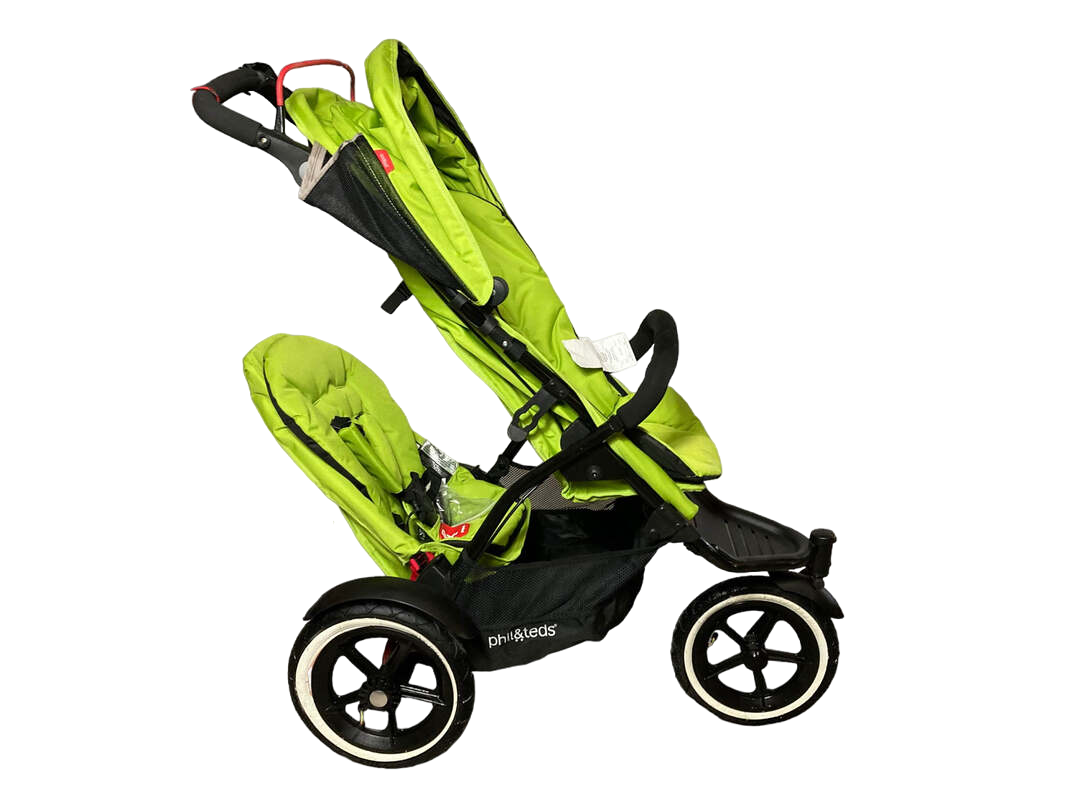  Phil & Teds Sport Double Stroller, 2016, Apple, Sport (Innovative & All Terrain)
