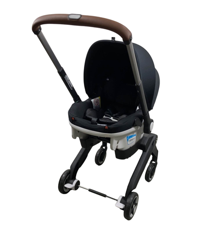  Evenflo Gold Shyft Dual Ride Infant Car Seat Stroller Combo, 2023, Onyx Black