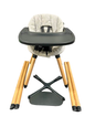  Lalo The Chair Full Kit With Play Legs, Licorice, Multi