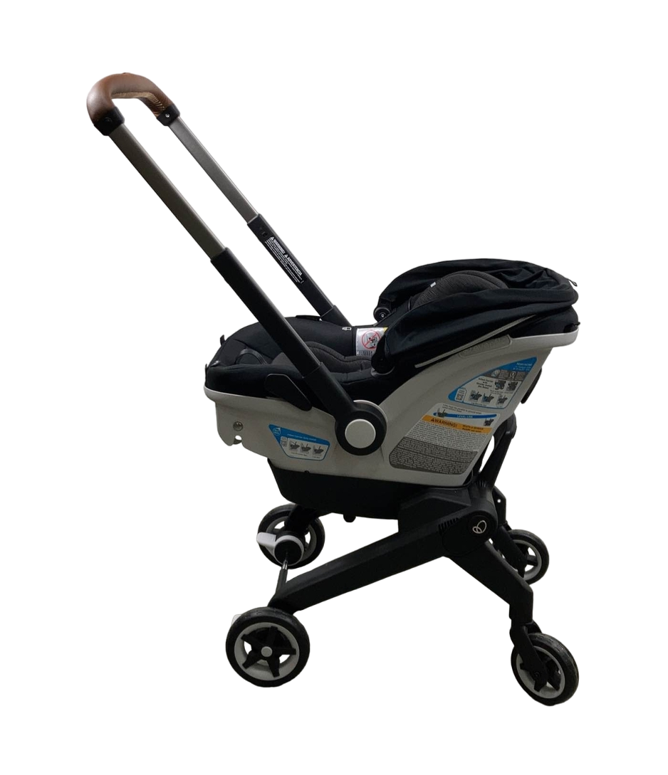  Evenflo Gold Shyft Dual Ride Infant Car Seat Stroller Combo, 2023, Onyx Black