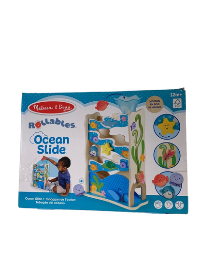  Melissa & Doug Rollables Wooden Ocean Slide