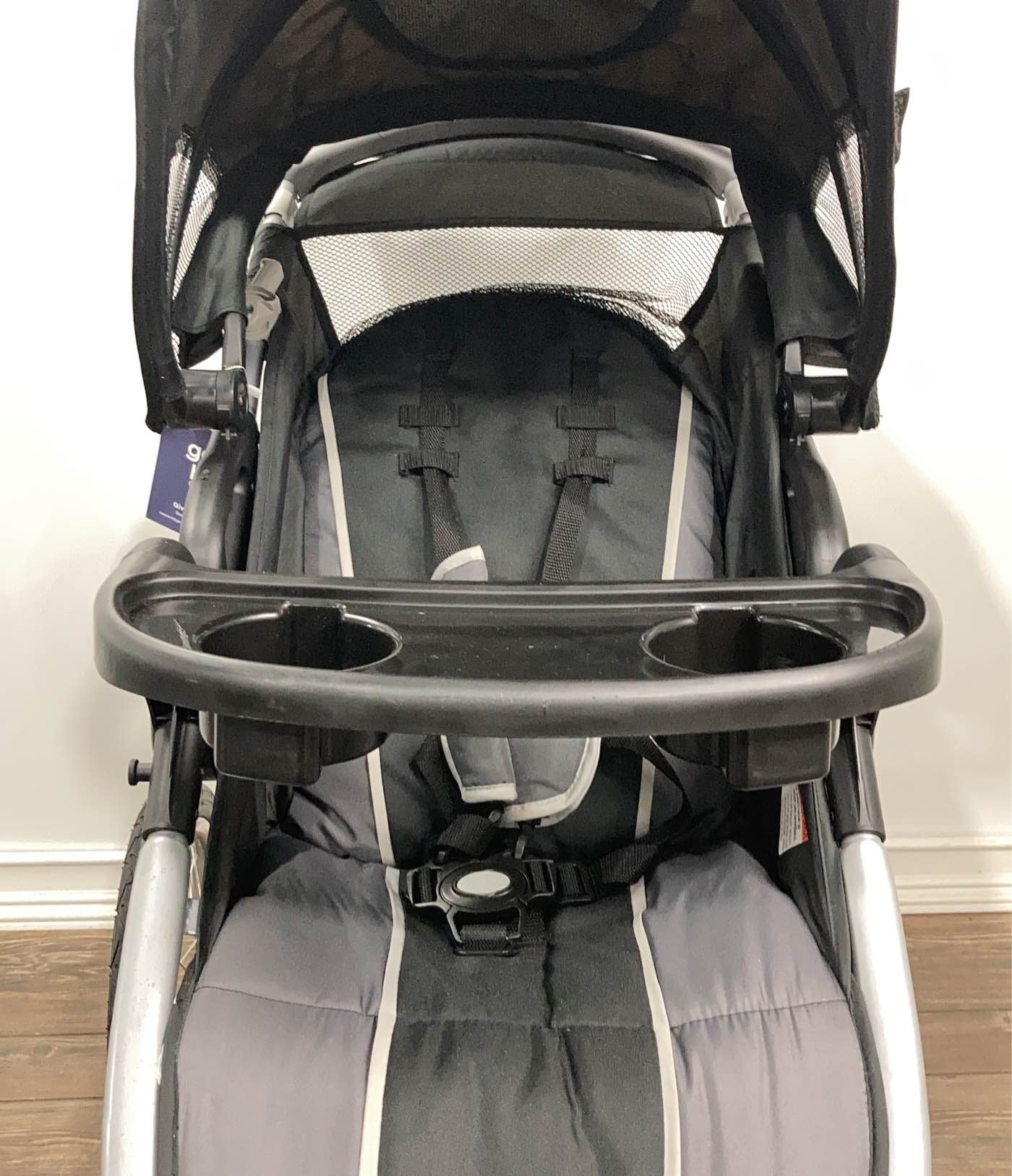  Baby Trend Pathway Jogging Stroller, 2019, Optic Grey