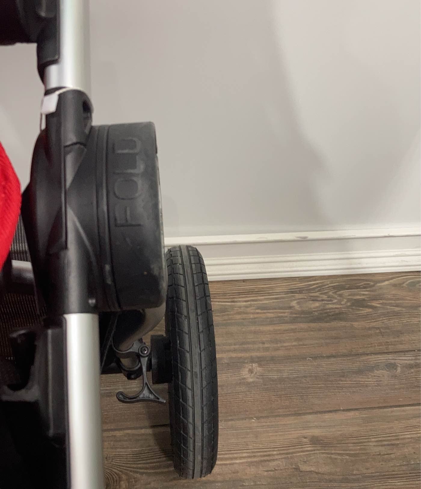  Baby Jogger City Select Double Stroller, 2015, Red