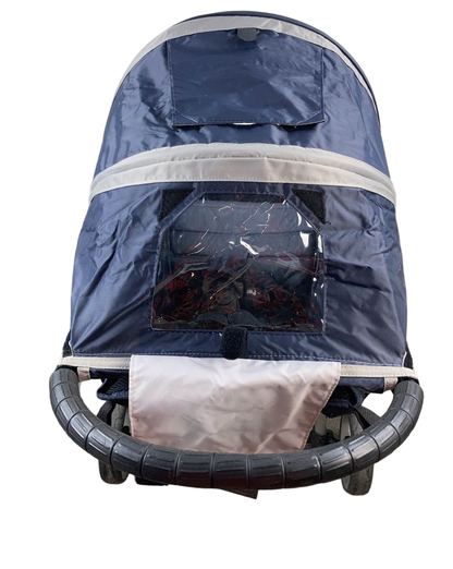  Baby Jogger City Mini Single Stroller, Navy Blue/Gray