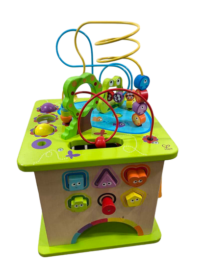  Hape Country Critters Wooden Activity Cube