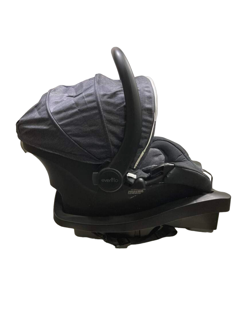  Evenflo Pivot Vizor Travel System, 2022, Chase Black