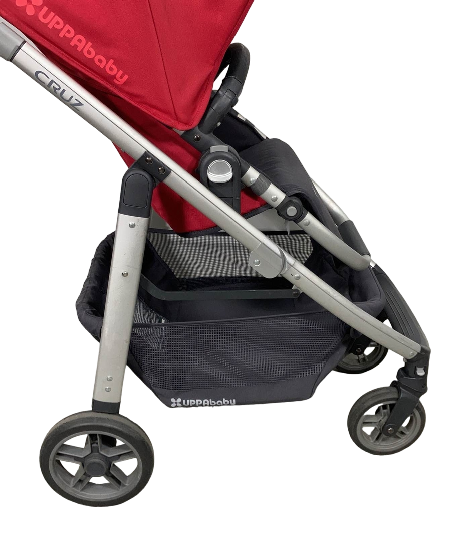  UPPAbaby CRUZ Stroller, 2017, Denny (Red)