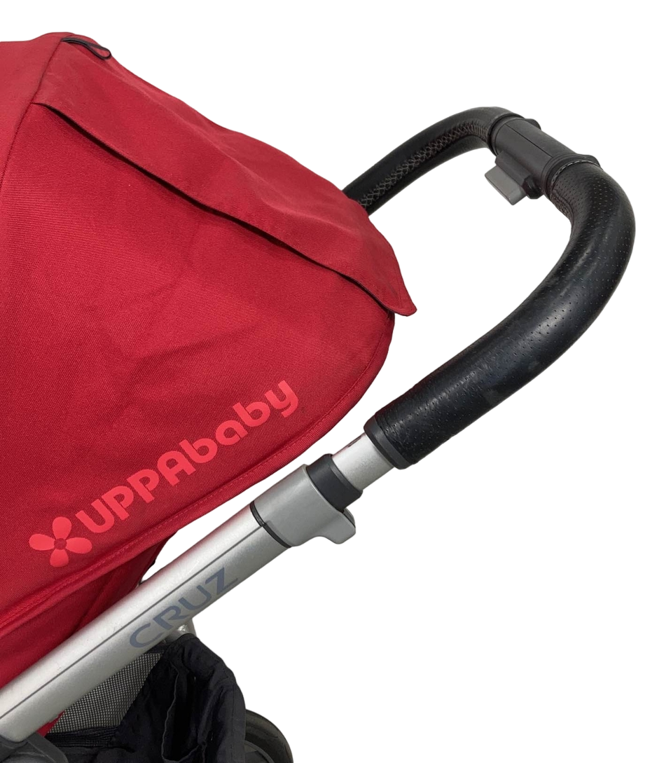  UPPAbaby CRUZ Stroller, 2017, Denny (Red)