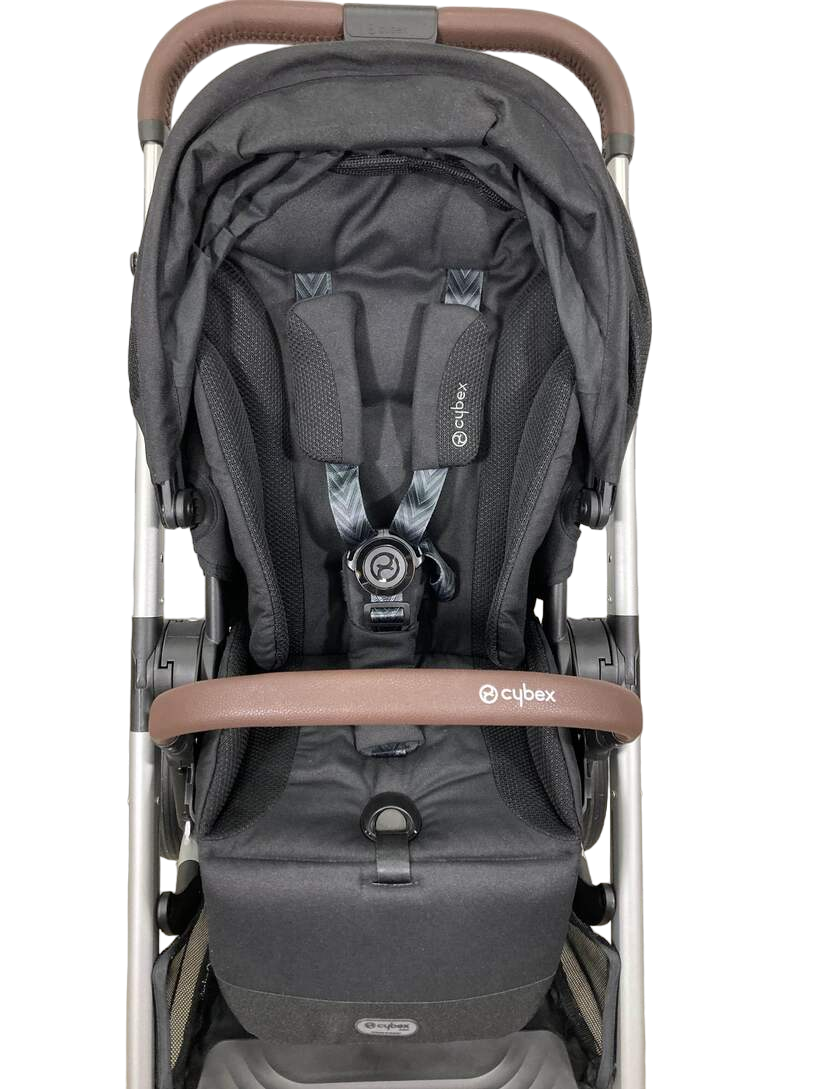  Cybex Balios S Lux Stroller, 2022, Moon Black