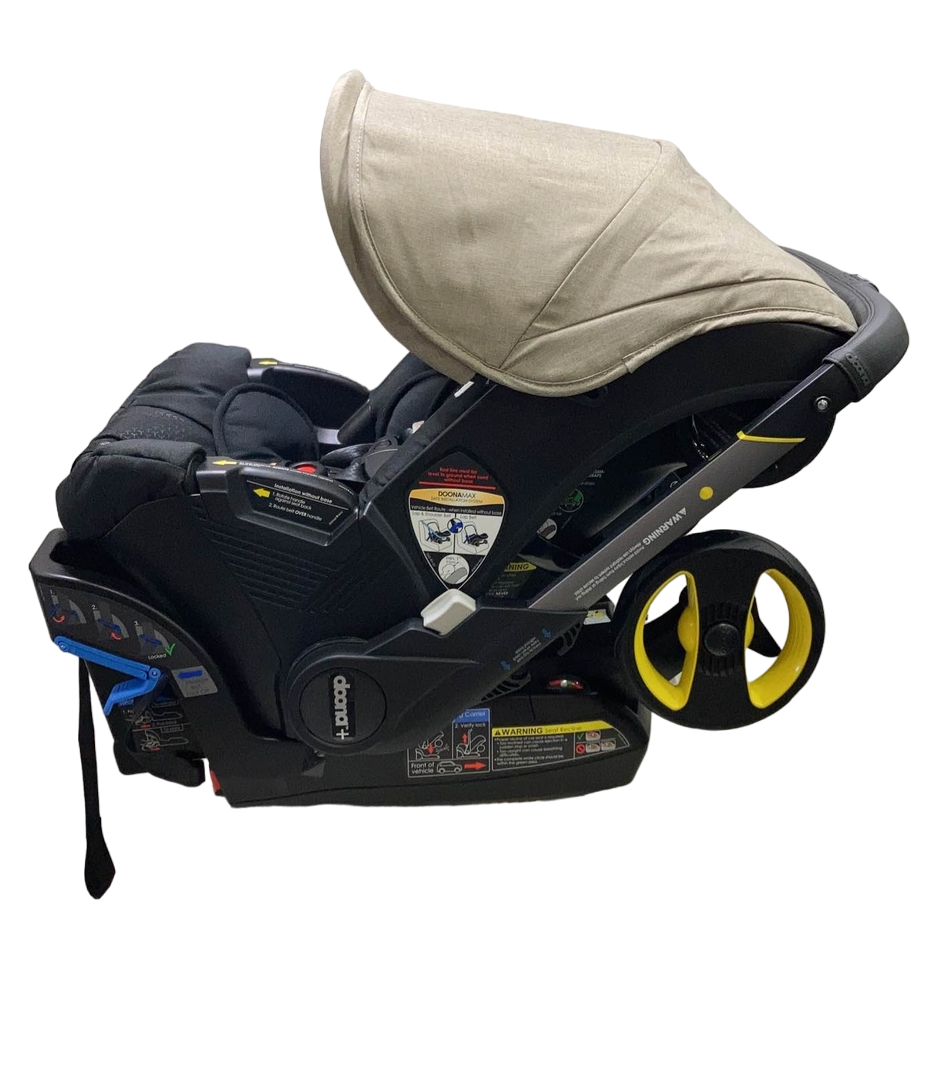  Doona Pottery Barn Kids Exclusive Edition Infant Car Seat Stroller, 2023, Warm Stone