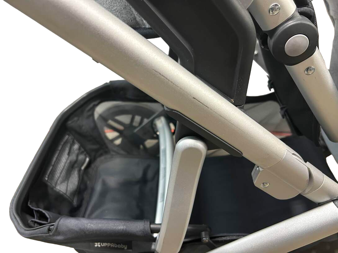  UPPAbaby VISTA V2 Double Stroller, 2020, Stella (Grey Brushed Melange)