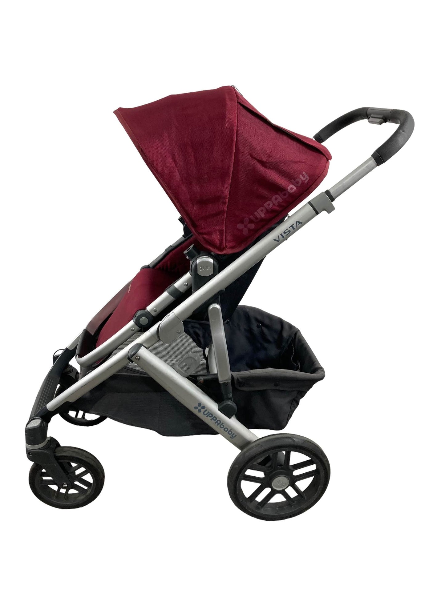  UPPAbaby VISTA Stroller, 2016, Dennison (Bordeaux)