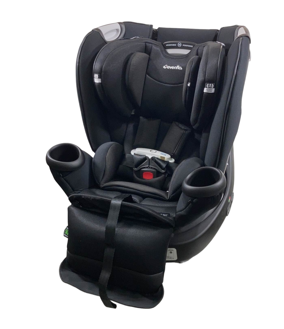  Evenflo Gold Revolve 360 Extend All-in-one Rotational Car Seat With SensorSafe, 2023, Onyx