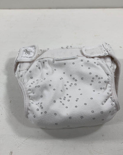  Smart Nappy NextGen Hybrid Cloth Diaper Cover, Size 2 8-15lbs Grey Confetti