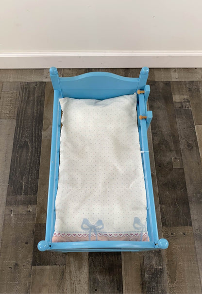  KidKraft Lil Doll Bunk Bed, Blue