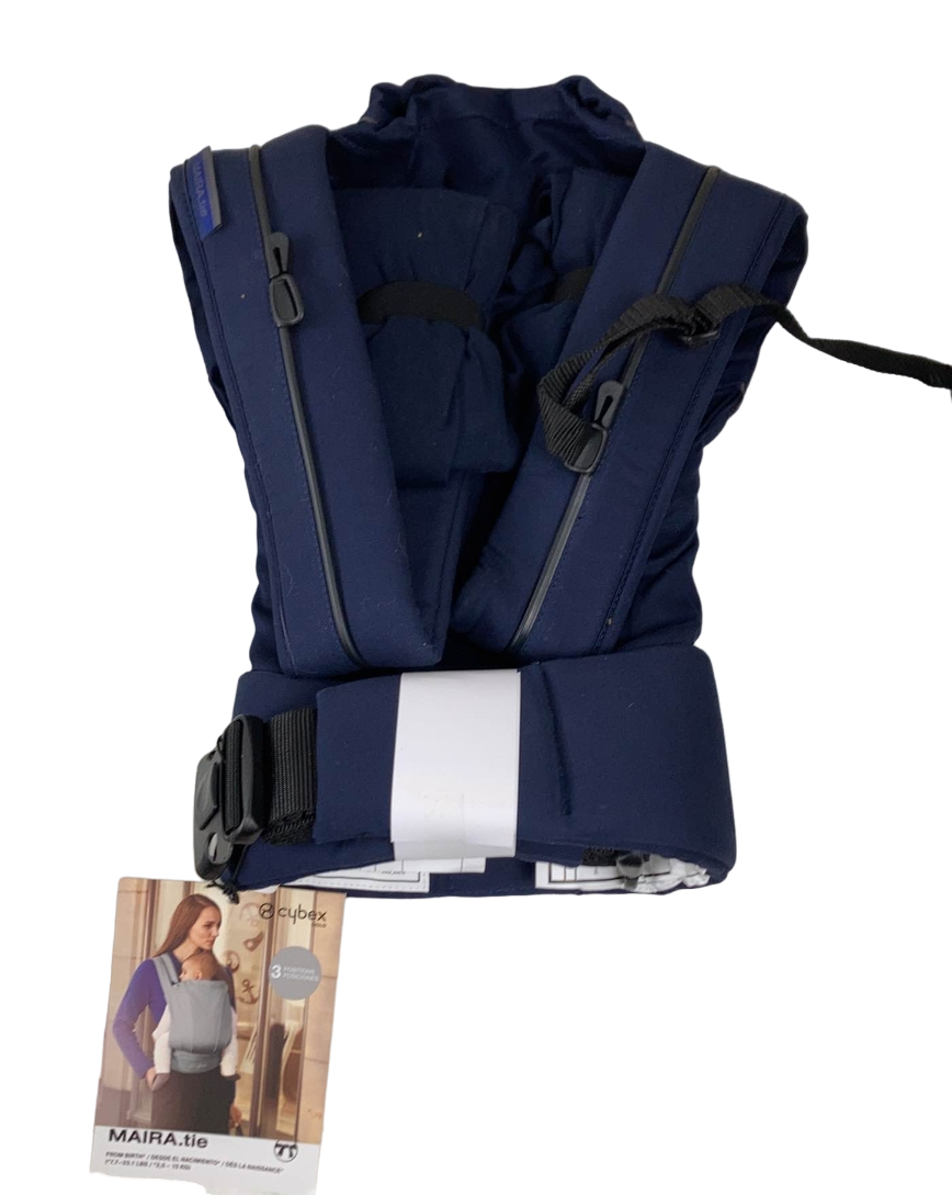  Cybex Maira Tie Baby Carrier, Denim Blue