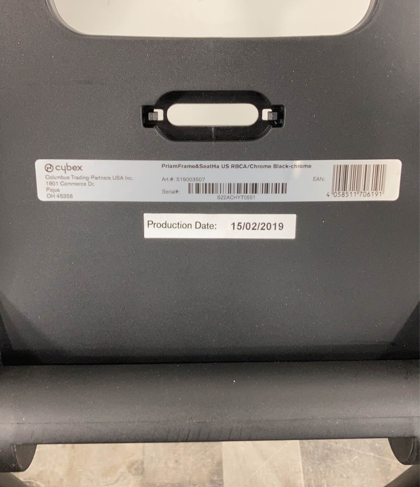  Cybex PRIAM Stroller Frame And Seat, 2019