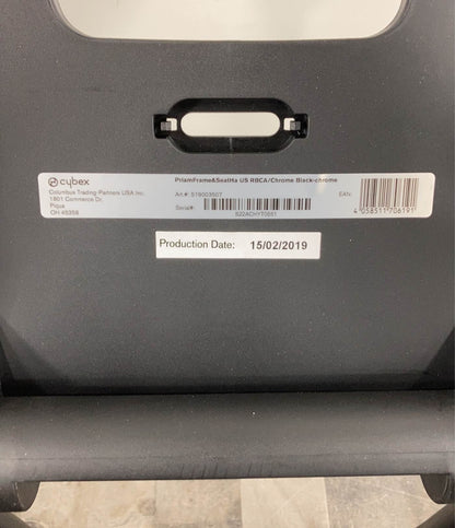  Cybex PRIAM Stroller Frame And Seat, 2019