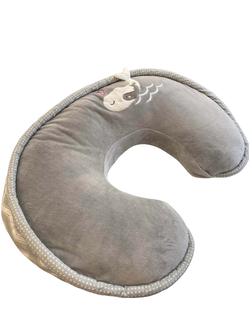  Boppy Nursing And Infant Support Luxe Pillow, Sherpa Whale