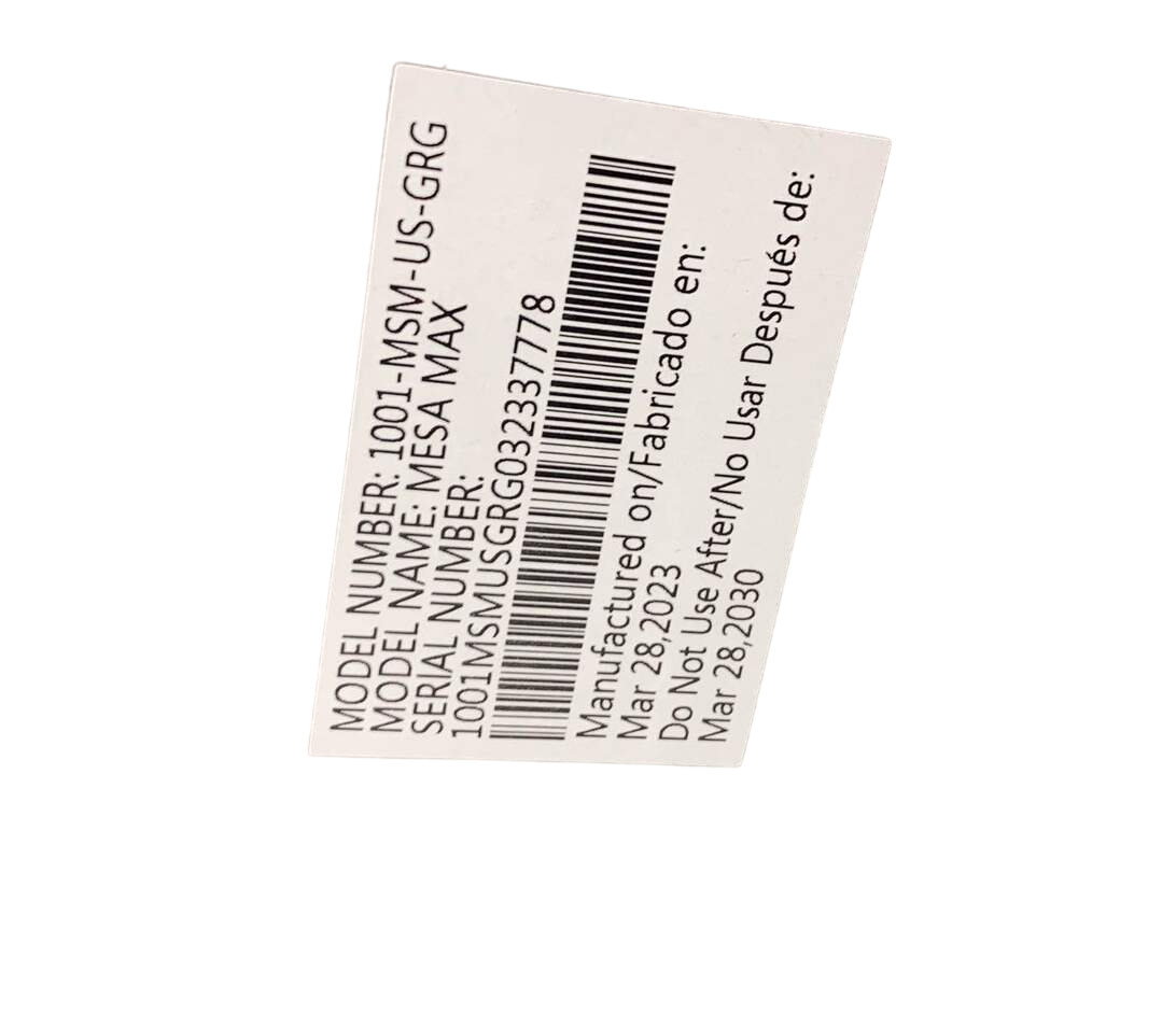  UPPAbaby MESA MAX Infant Car Seat And Base, 2023, PureTech Gregory