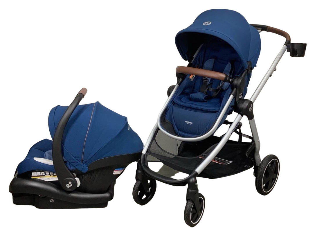  Maxi-Cosi Zelia2 Luxe Travel System, New Hope Navy, 2023