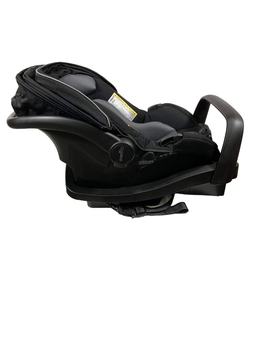  Evenflo Pivot Xpand Modular Travel System Stroller, 2022, Ayrshire Black