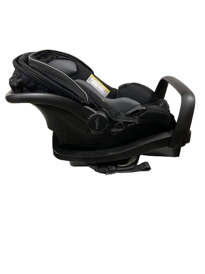  Evenflo Pivot Xpand Modular Travel System Stroller, 2022, Ayrshire Black