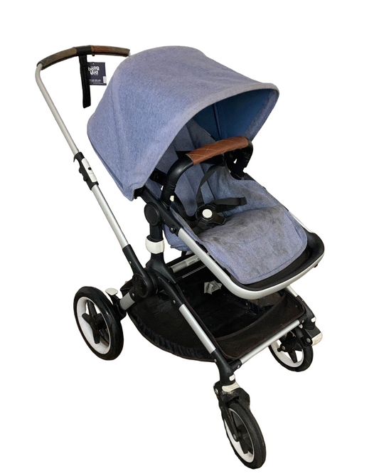  Bugaboo Fox 3 Stroller, 2017, Aluminum, Stormy Blue