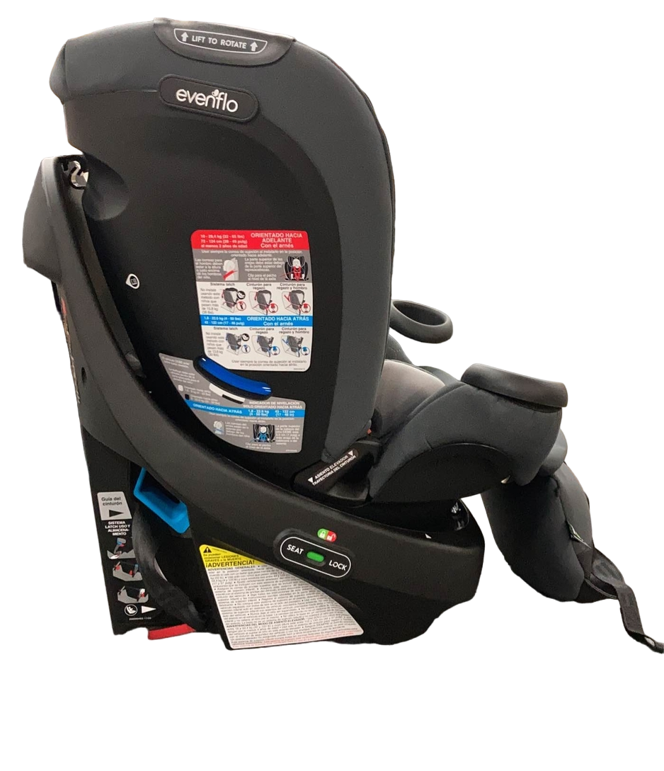  Evenflo Revolve 360 Extend Rotational Convertible Car Seat, Rockland Green, 2023