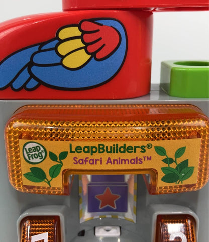  Leap Frog Leap Builders Blocks, Safari Animals