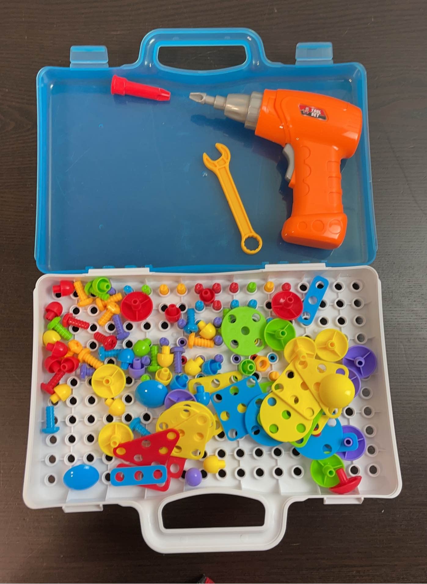  Mosaic Puzzle Toy With Electric Drill