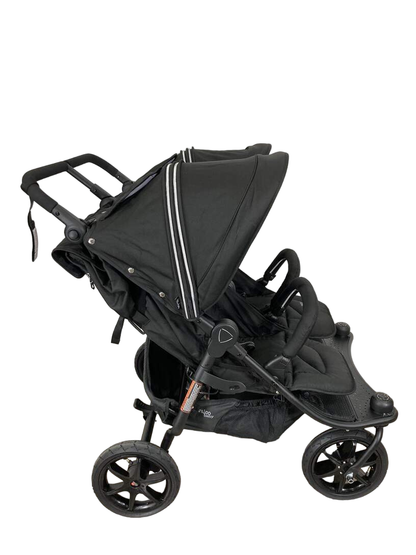  Valco Baby Tri Mode Duo X Double Stroller, 2022, Black Beauty